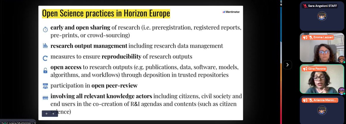 SupraChemDays's tweet photo. @OpenAIRE_eu for #suprachemdays2021
“Open Science: towards a new research evaluation system” @EmmaLazzeri @ginapavone https://t.co/tWiTrWO3ww