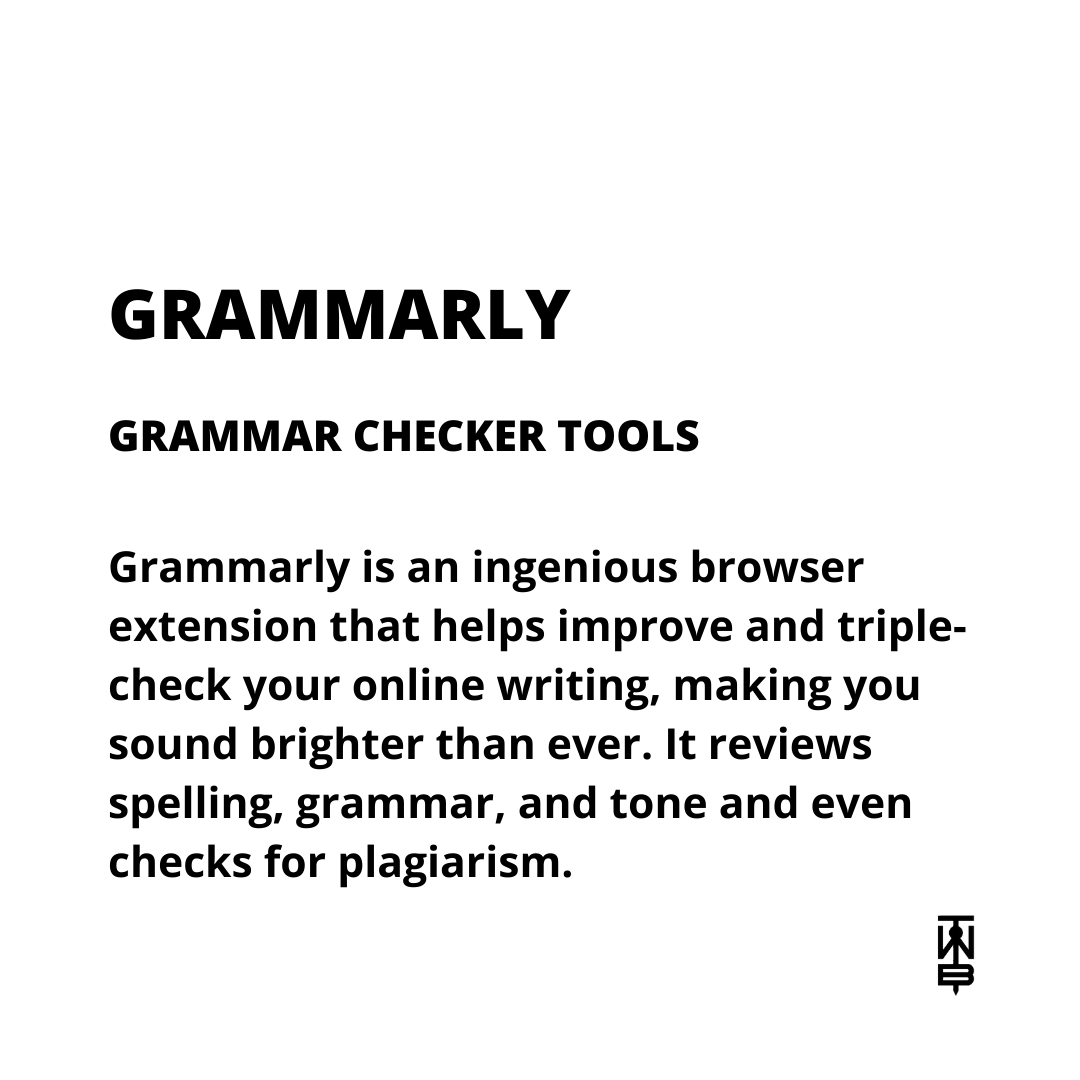 wbt_agency's tweet photo. It underlines and suggests revisions to nearly everything you write on the web, including Gmail, Facebook, Twitter, LinkedIn, and even dialog boxes.

Do you use this tool?🙂

#grammar #Grammarly #grammarlyapp #grammarlycheck #grammartools #tools https://t.co/xcq2H8nmWx