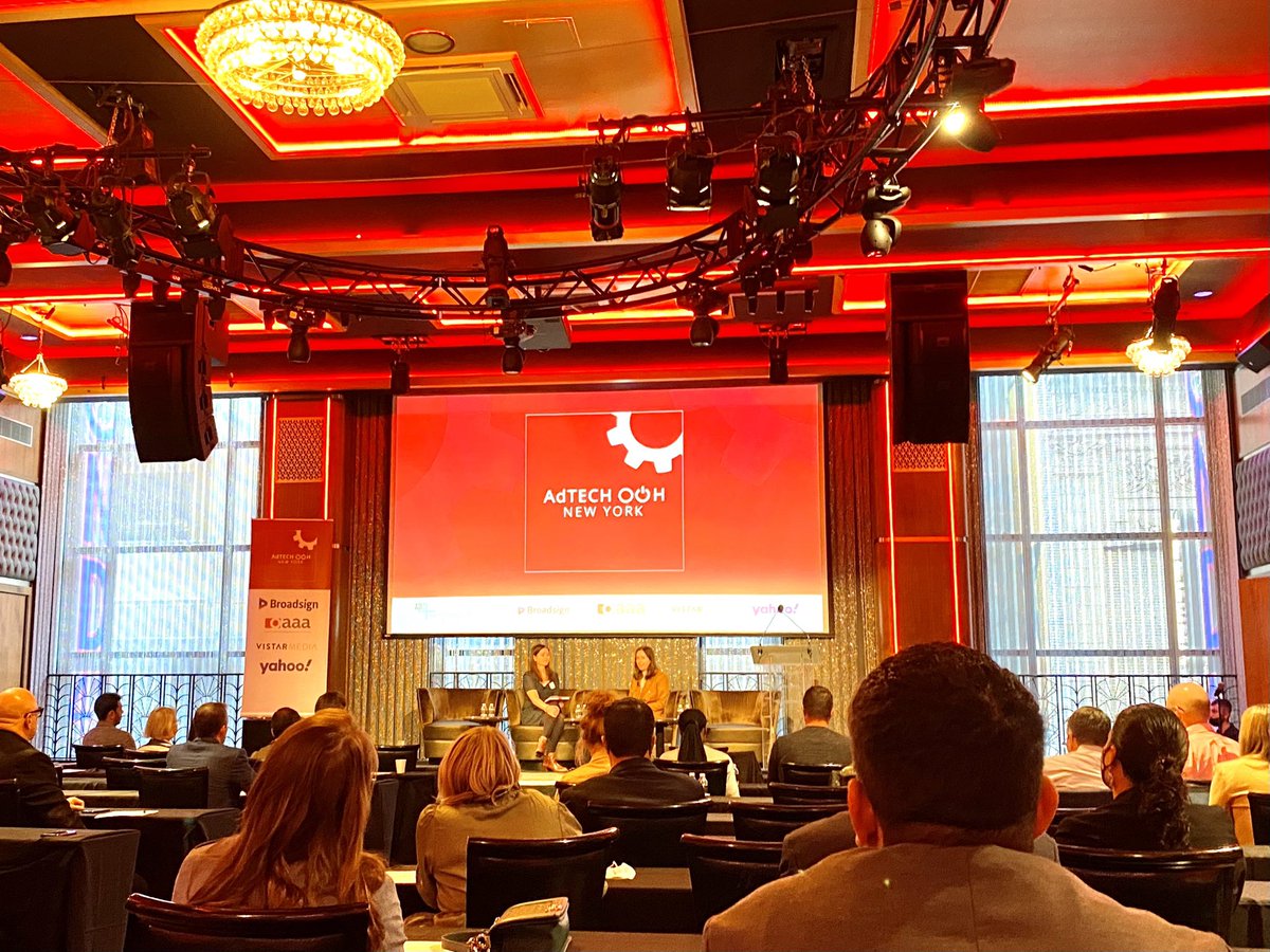 Attending AdTECH New York 2021. Well done @DailyDOOHey ! @xomDPAAS <a href="/adload_inc/">Adload Technologies Inc</a> <a href="/YourOAAA/">OAAA</a> <a href="/Bill_OOHToday/">Bill Board</a>