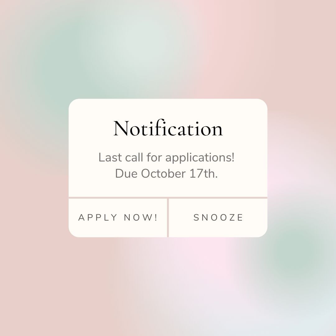 We are excited to read about your awesome ideas! Apply, apply, apply!