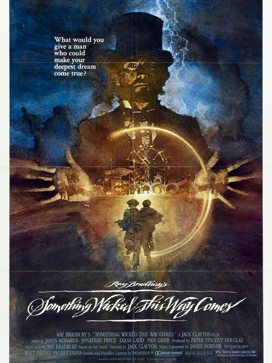 This week we’re continuing our month of Disney Halloween as we discuss something…wicked! 😈 

Come join us at Dark’s Pandemonium Carnival to explore the 1983 adaptation of Ray Bradbury’s Something Wicked This Way Comes! bit.ly/2X9VWVs
#PodNation #FilmHistory