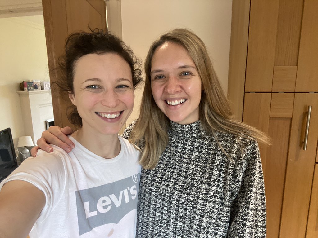 RebeccaMcClay's tweet image. Such a wonderful time performing @RoyalHallEvents @happyidiotuk and managed a special catch up too 💗#royalhall #harrogate #NotLadyC