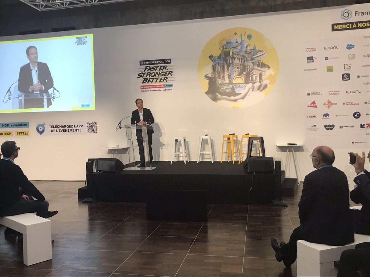 Great discussions at #fft21  <a href="/FranceFintech/">France FinTech | Join us ⚡️</a> within Finance Ecosystem: from startups in finance -payments, loans, wealth, insurance…to French government, here with Minister Cedric O. Great balance between innovation and regulation! #digitalfinance, #startup, #fintech, #insuretech