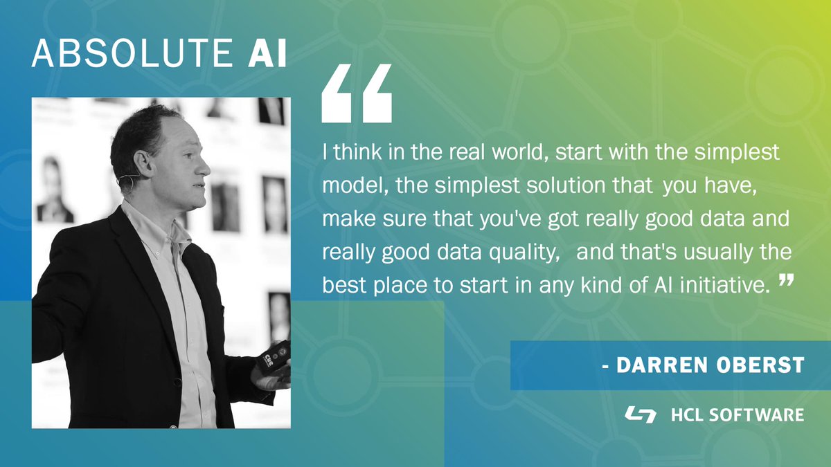 HCLSoftware's tweet photo. Darren Oberst, HCL Software’s SVP and Global Head, joins @Innodata’s Podcast, #AbsoluteAI, as a guest on the topic - Conversations with the Humans Behind Artificial Intelligence.

➡️Key highlights from this exclusive #podcast are here: https://t.co/H8JyaXfQ85 https://t.co/u5ZJ4E3iIA
