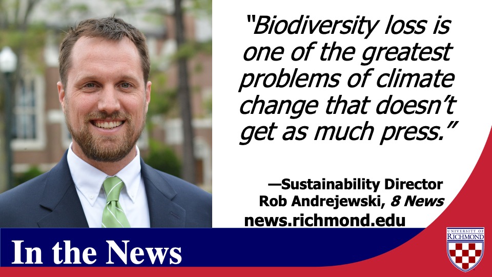 URNews2Use's tweet image. wric.com/news/local-new…

Why were there #goats in the @Urichmond Eco-Corridor? Director of sustainability Rob Andrejewski explains in this @8News article. @BeAGreenSpider