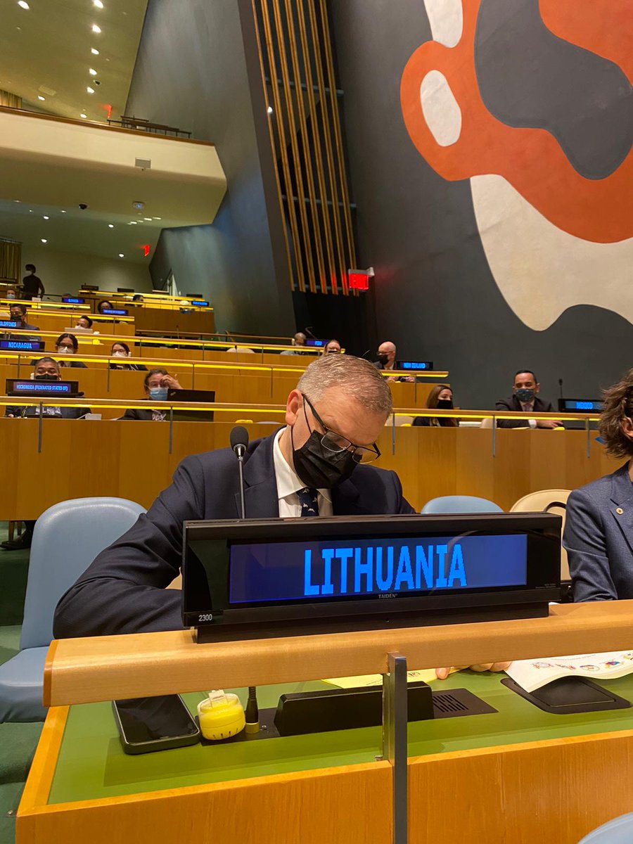LithuaniaUN🇱🇹 | #StandWithUkraine tweet media