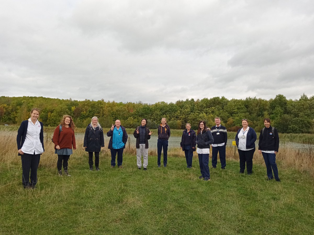 MichGrainger's tweet image. On #AHPsday2021  some of our AHPs across Rushiffe came together for a walk to #connect and #celebrate. It's the first time we have all been together face to face for a while and it was lovely ❤️ @AHPsNottsHC  @wellrushcliffe