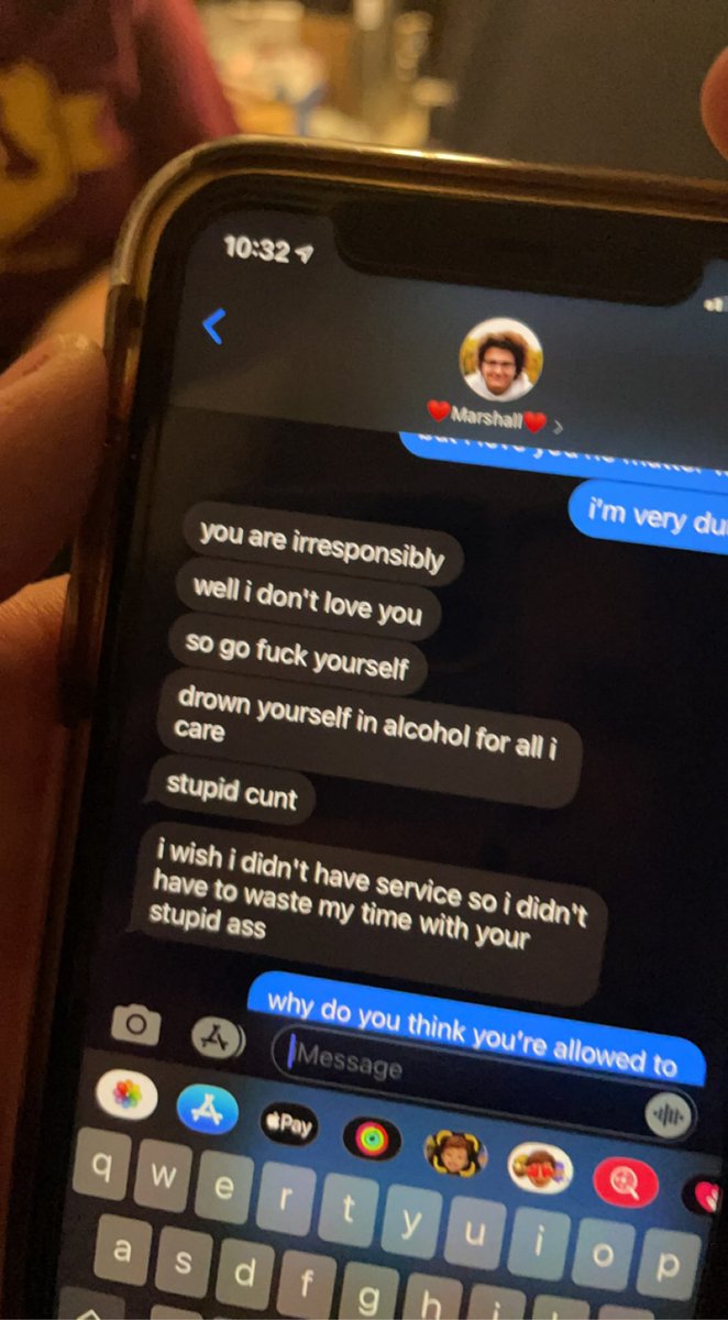 Woahalex2's tweet photo. #MaybeHeDoesntHitYou but he does send texts like this when he’s mad at you. https://t.co/yOEo0Mujuv
