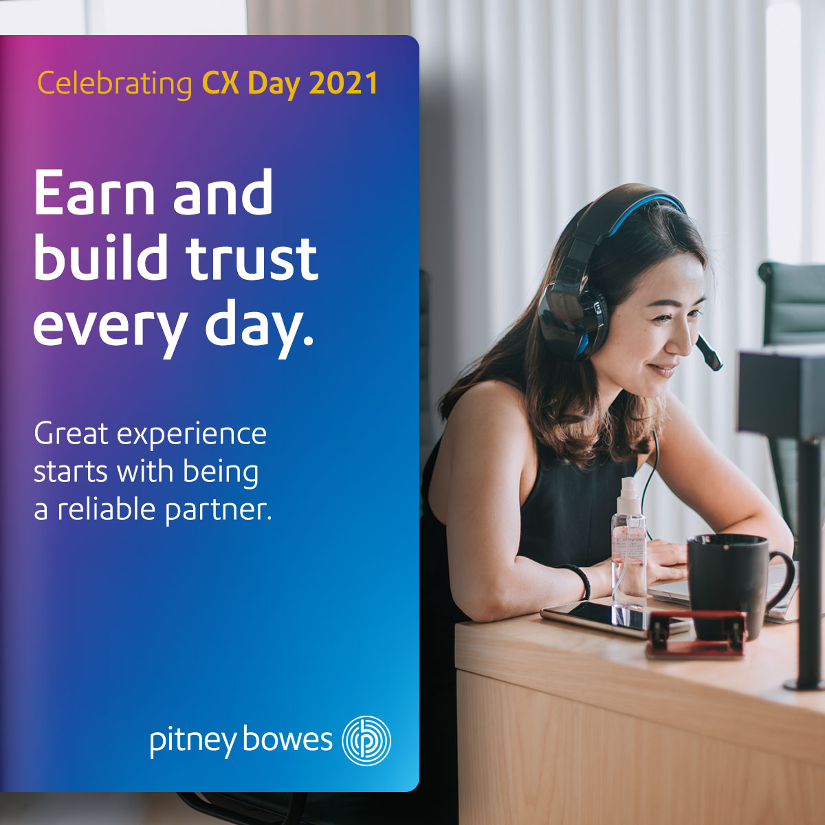 Bill Borrelle and Susan Mitchell reveal how Pitney Bowes earns and build trust with clients. pbi.bz/3mWsyec  #cxday #cxday2021 <a href="/BillBorrelle/">Bill Borrelle</a>