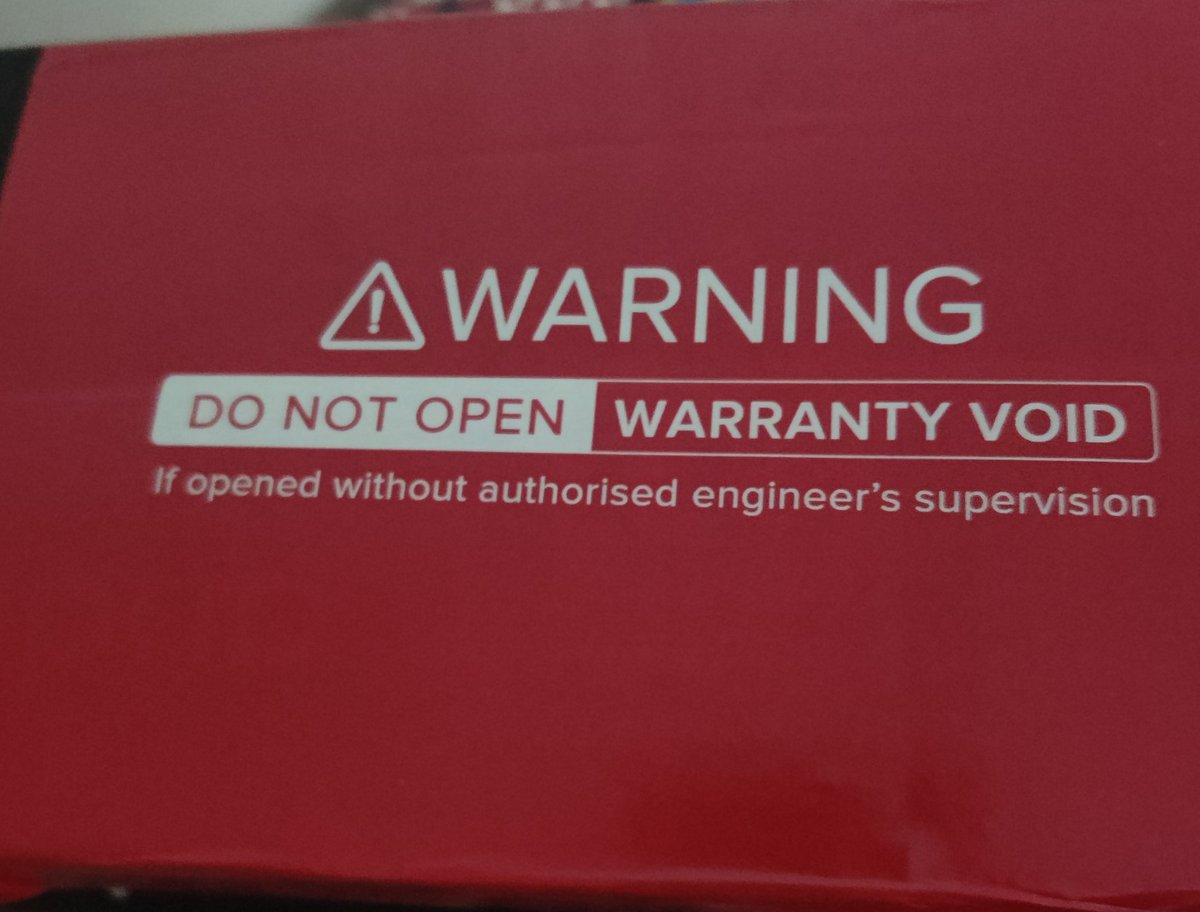 Shubhamjan12's tweet photo. @MiIndiaSupport (Part 2/2) @XiaomiIndia @MiIndiaSupport @Xiaomi @manukumarjain @leijun If u can't provide the timely installation of ur products then you must remove any such conditions from it. Firstly it is delivered to me in a week even after booking it for Delhi-NCR and then I can't open it. https://t.co/wX06YwjDBt