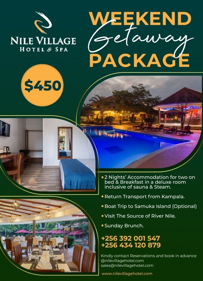 Celebrate #UgandaAt59 with this amazing offer from us. A weekend gateway package. #visituganda #TravelUg #TourismUganda
Uganda Tourism Board-UTB