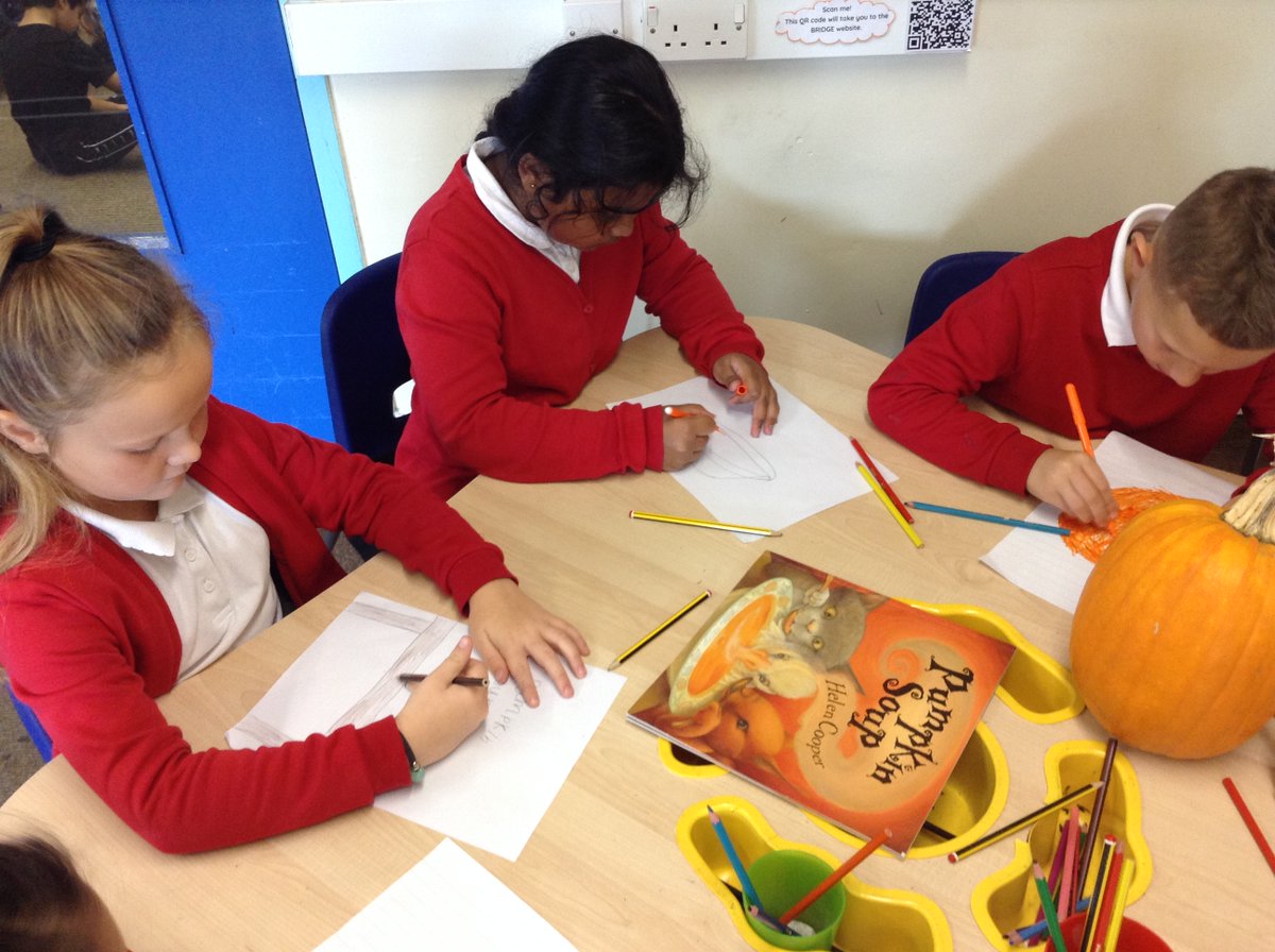 PillYear2's tweet photo. After reading the book 'Pumpkin Soup' by @HelenCooperbook the children have decided that they would like to work collaboratively to make pumpkin soup and bread to share together next week! Pumpkin party pending.....🎃🎉 @HT_PillPS20 https://t.co/hOqE4HH2Wx