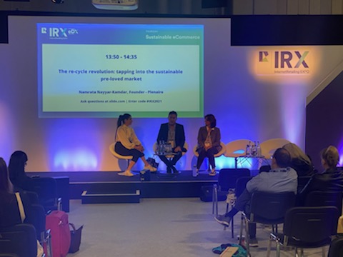 VentureStreamUK's tweet photo. Big thanks to everyone who attended the @etailexpo panel discussion on sustainable ecommerce this afternoon, featuring our CEO @vicmorgan
A really interesting talk around some important issues π
#IRX21 #eDX21 #sustainability https://t.co/aWiZlJvdGf