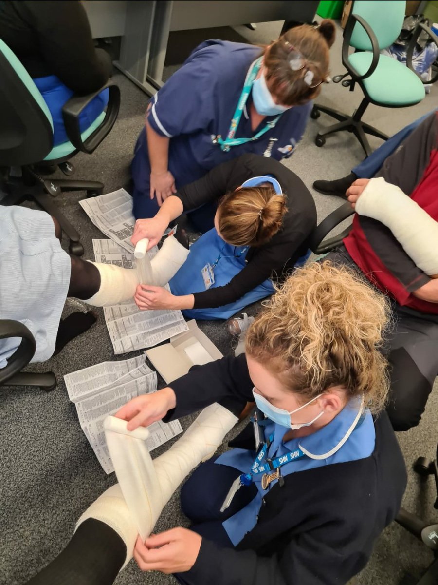 AlfBarrowDistrictNurses π (@alfbarrow) on Twitter photo On #LegsMatter week we are signing off our staff nurses on compression bandaging and dopplers, supervised by our injured team leader who also offered the use of his legs 𦡠@PhilHun40909674 <a href="/ChristinAndra75/">Christina Andrades</a> <a href="/UHMBTCommunity/">UHMBT Integrated Community Care Group</a> On #LegsMatter week we are signing off our staff nurses on compression bandaging and dopplers, supervised by our injured team leader who also offered the use of his legs 𦡠@PhilHun40909674 <a href="/ChristinAndra75/">Christina Andrades</a> <a href="/UHMBTCommunity/">UHMBT Integrated Community Care Group</a>