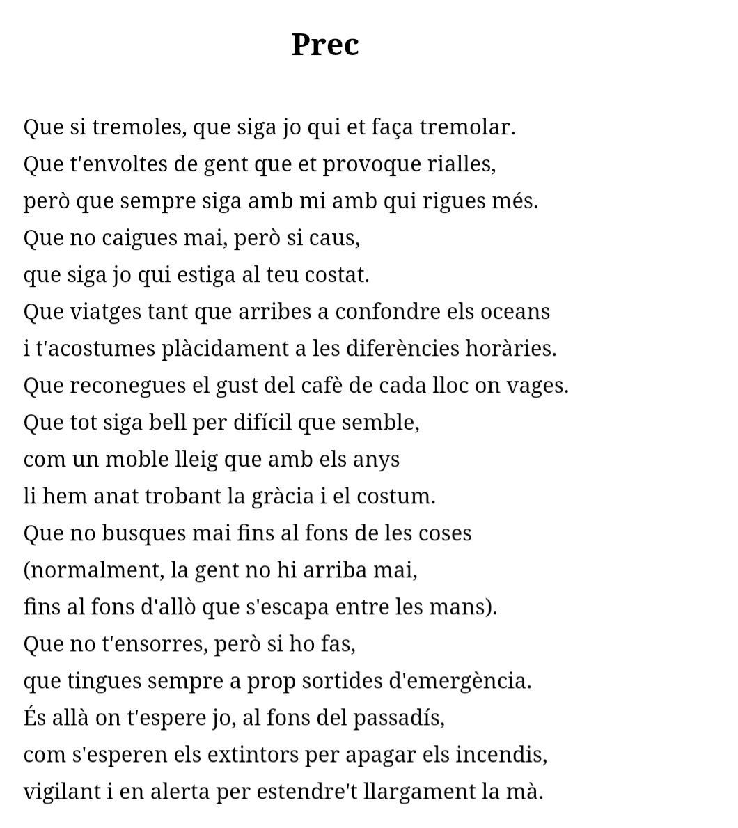 BastonsMontse's tweet photo. Gràcies, @TeatreAuditori, per aquest #recital, simbiosi de #poesia (de #fuster #marçal #anglada #leveroni #raspall... @jordibosch6 @LluisaJulia) -amb veus de grans actrius- i #música (@gemmahumet #màtria #coraglepta). Un regal!
@cultura_cat #santcugat #festivalnacionaldepoesia https://t.co/aGMRYmJkI4