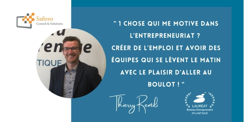 [LAURÉAT 2021] Thierry Remili est le fondateur de Safireo. Un créateur de plus dans la promo de lauréats2021 ! L'accompagnement est lancé pour optimiser la réussite de son projet. #entreprendreavecREA 👉 Son portrait :bit.ly/2YSeCdj