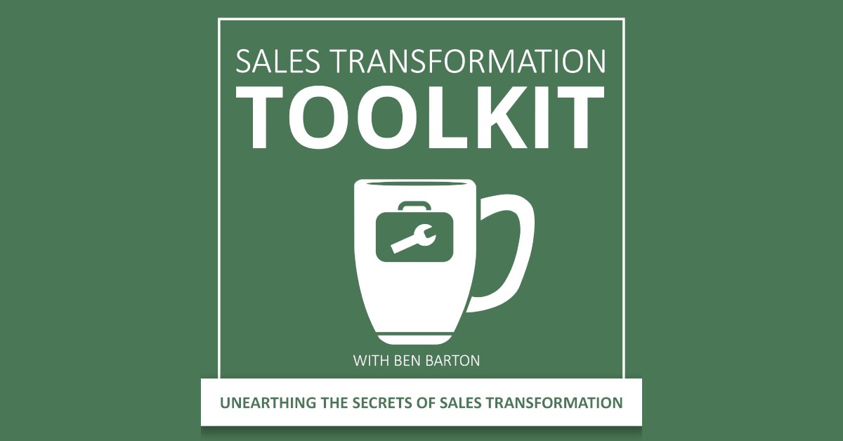 Revegy CRO Joe Monastiero and Mentor Group's own Matt Webb join the Sales Transformation Toolkit to discuss how we can drive transformation in individuals and in teams by aligning the three levers of people, process and technology. bit.ly/3AJvzDD