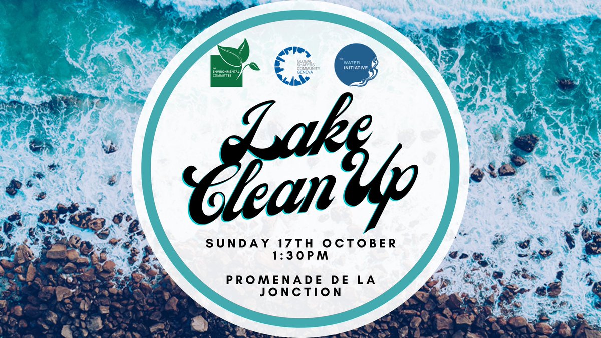 🌊 EC, Water Initiative &amp; <a href="/GlobalShapers/">Global Shapers</a> Geneva are organizing a Lac Léman Clean Up!

🗓 Sunday 17th
🕐 13:30
📍 Les Mouettes Genevoises Ligne 6 docking area (near bus/tram stop Palladium)

Join the whatsapp group ➡ link.ec-iheid.org/lake-cleanup 

Register ➡  link.ec-iheid.org/registration-l…