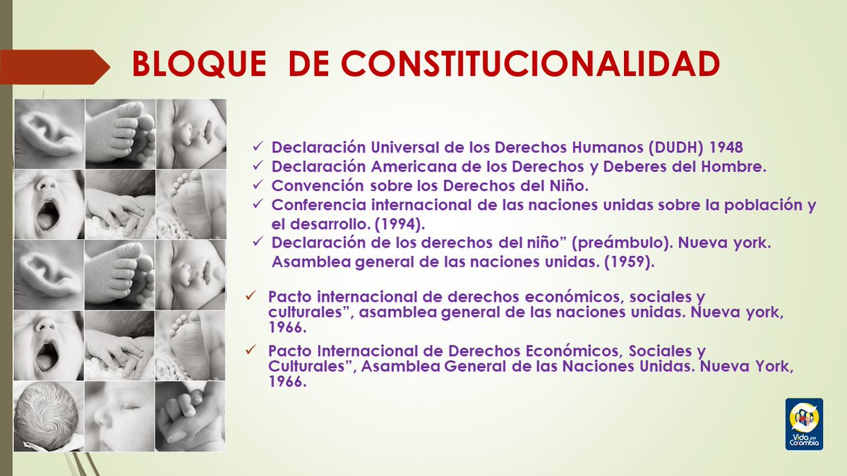VIDAXCOLOMBIA's tweet photo. #UnaCorteProvida que defienda el bloque de  CONSTITUCIONALIDAD colombiano @CConstitucional https://t.co/TZN3UvAeDs
