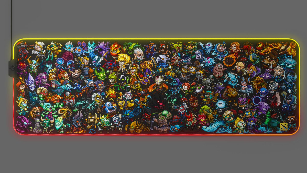 dota2ti's tweet photo. Our partners @SteelSeries have created a new, limited-edition mousepad to help ring The International 2021 in with style, featuring art from community artist Ced Alcalde! 🖱️ #TI10

Grab yours here: 
https://t.co/cnMhdclquJ https://t.co/6IZh1WXWVV