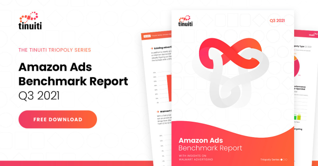 NEW RELEASE! <a href="/Tinuiti/">Tinuiti</a>'s Q3 2021 #AmazonAds Benchmark Report is out now! Download for free to discover the most important shifts impacting brands heading into the #holidayshopping season. Get it here: bit.ly/3vdDwQ8