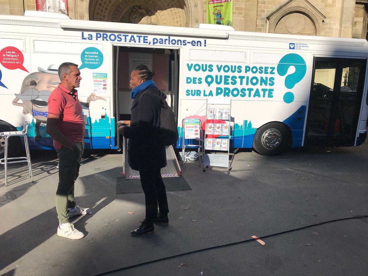 AyodeleIkuesan's tweet photo. Vous vous posez des questions sur la prostate ❓
➡️ Venez rencontrer des urologues et des associations de patients qui répondront à vos questions devant la @mairie18paris
@APHP @JanssenFRA @CerhomAsso #anamacap #prostate #prostatite #cancer #prevention #paris18 #starck https://t.co/xuANMHBrMf