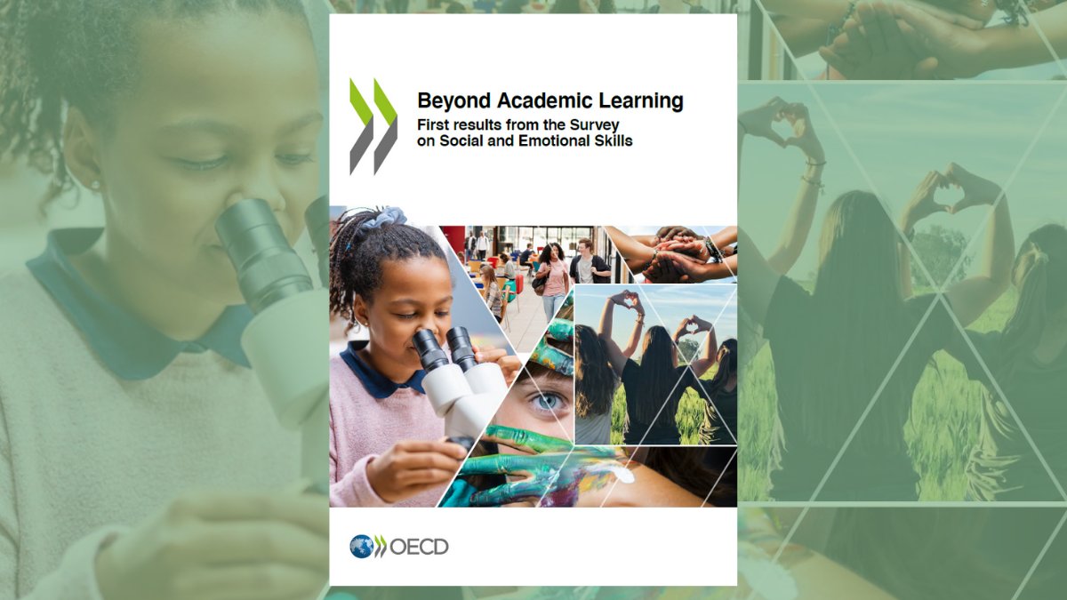 OECDEduSkills's tweet photo. Our Survey on Social and Emotional Skills is the world’s first comparative assessment of social and emotional skills

Read the full report 👉 https://t.co/tR9pd2NU2t 

#BeyondAcademicLearning https://t.co/sDa5wC6BKe