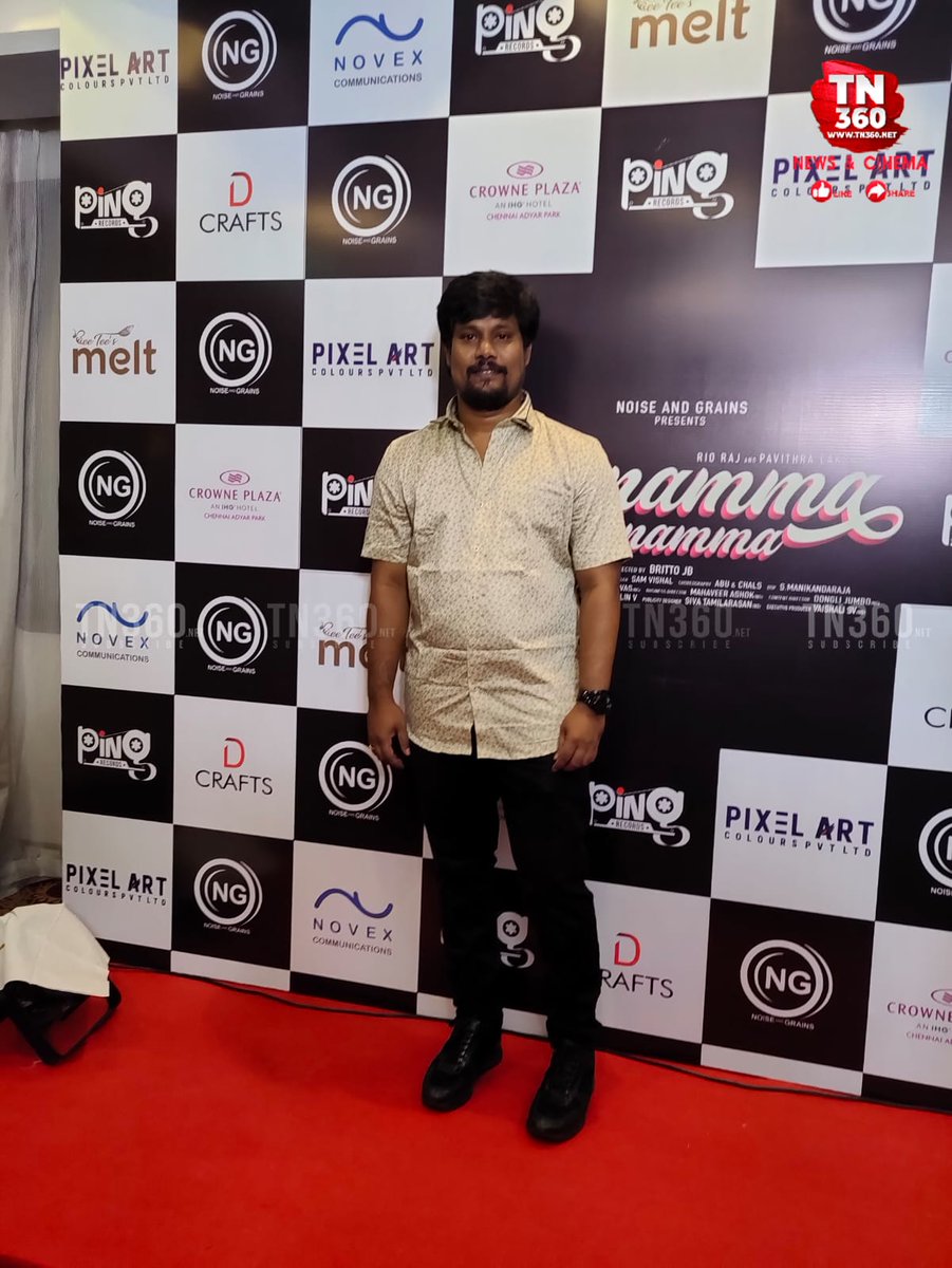 TN360 (@tn360_) on Twitter photo #KannammaEannamma👩❤️👨 Audio Launch
<a href="/rio_raj/">Rio raj</a> <a href="/itspavitralaksh/">pavithralakshmi</a> <a href="/gogoi_sunita/">Sunita Gogoi</a> @rakshanvj <a href="/alyamanasa/">Alya manasa</a> <a href="/brittoguru/">Britto JB</a>
<a href="/samvishal280999/">Samvishal0928</a> #KpyBala
<a href="/karya2000/">Karthik Srinivas</a> <a href="/itisveer/">Mahaveer</a> <a href="/PingRecords/">PiNG Records</a>
<a href="/noiseandgrains/">Noise And Grains</a> <a href="/onlynikil/">Nikil Murukan</a>
#KannammaEannammaaudiolaunch
#NoiseandGrains #PingRecords #KannammaEannamma👩❤️👨 Audio Launch
<a href="/rio_raj/">Rio raj</a> <a href="/itspavitralaksh/">pavithralakshmi</a> <a href="/gogoi_sunita/">Sunita Gogoi</a> @rakshanvj <a href="/alyamanasa/">Alya manasa</a> <a href="/brittoguru/">Britto JB</a>
<a href="/samvishal280999/">Samvishal0928</a> #KpyBala
<a href="/karya2000/">Karthik Srinivas</a> <a href="/itisveer/">Mahaveer</a> <a href="/PingRecords/">PiNG Records</a>
<a href="/noiseandgrains/">Noise And Grains</a> <a href="/onlynikil/">Nikil Murukan</a>
#KannammaEannammaaudiolaunch
#NoiseandGrains #PingRecords