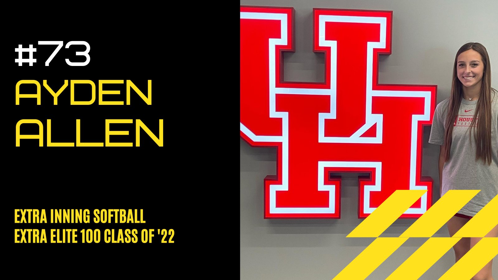 Texas Glory on Twitter "Ayden Allen is 73 on Extra Inning Softball's