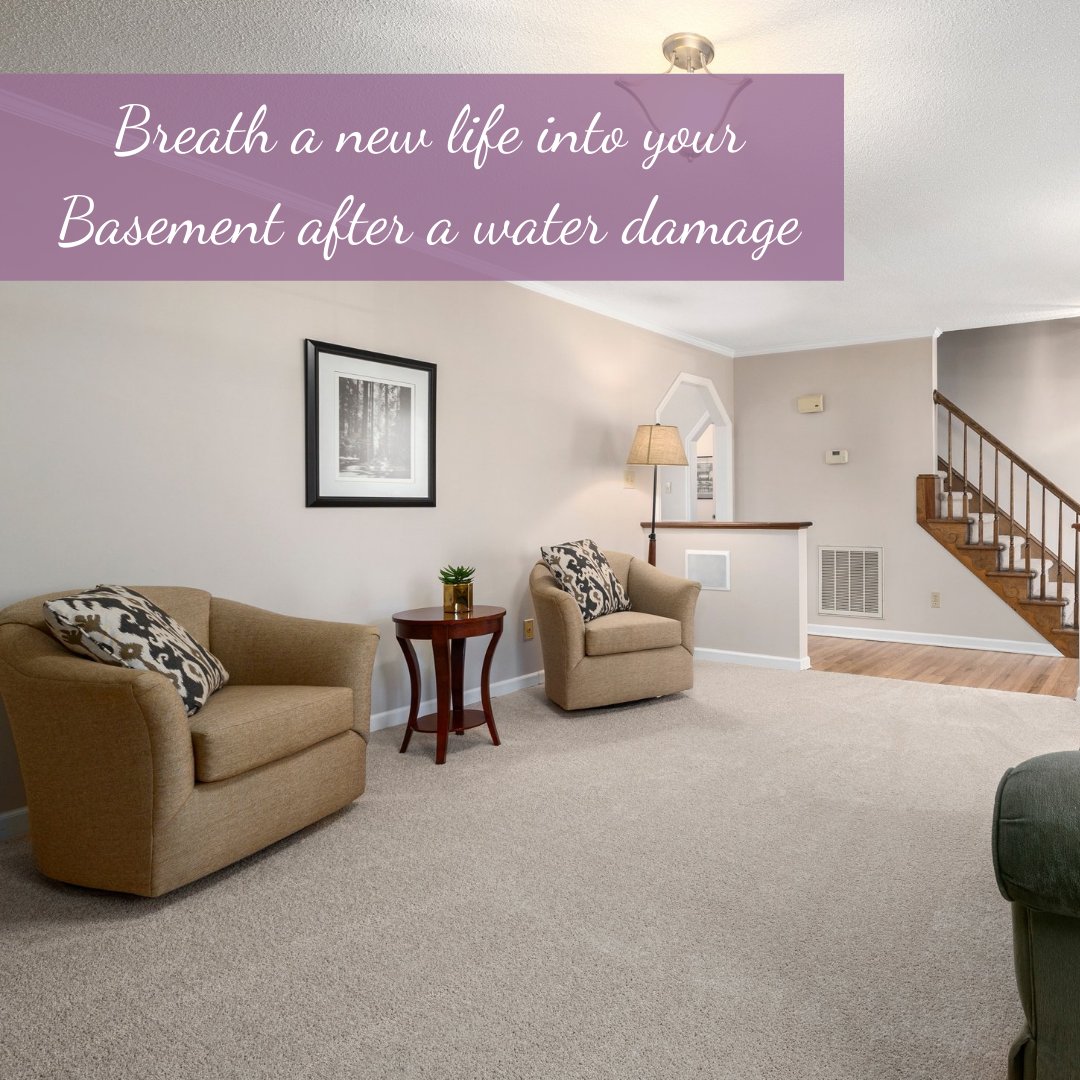 In the aftermath of a basement flood, you will be left with a lot of work to do if you want your basement to be a living space for your family. Luckily, we're here to help. Visit megakitchenandbath.com/basement-remod… to know more about #basementremodeling or book your free consultation.