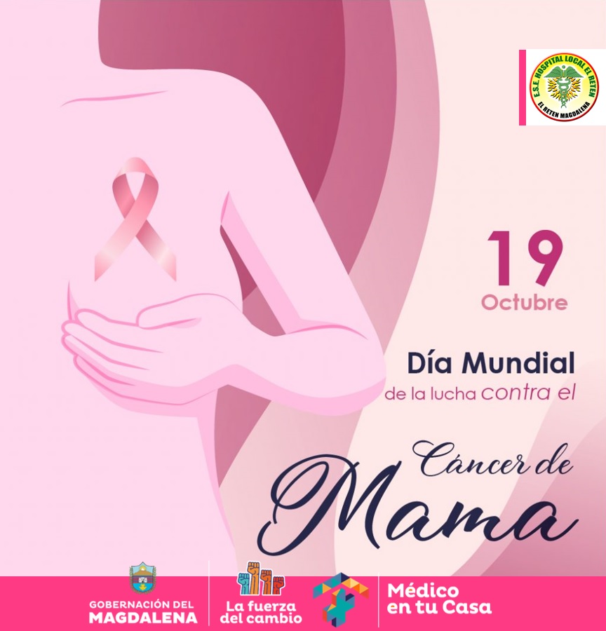 HospitalElReten's tweet photo. #MesRosa| Cada 19 de octubre se conmemora el Día Mundial de lucha contra el Cáncer de Mama, con el objetivo de crear conciencia y promover que cada vez más mujeres accedan a controles, diagnósticos y tratamientos  oportunos y efectivos. https://t.co/Zn1ckZcS0S