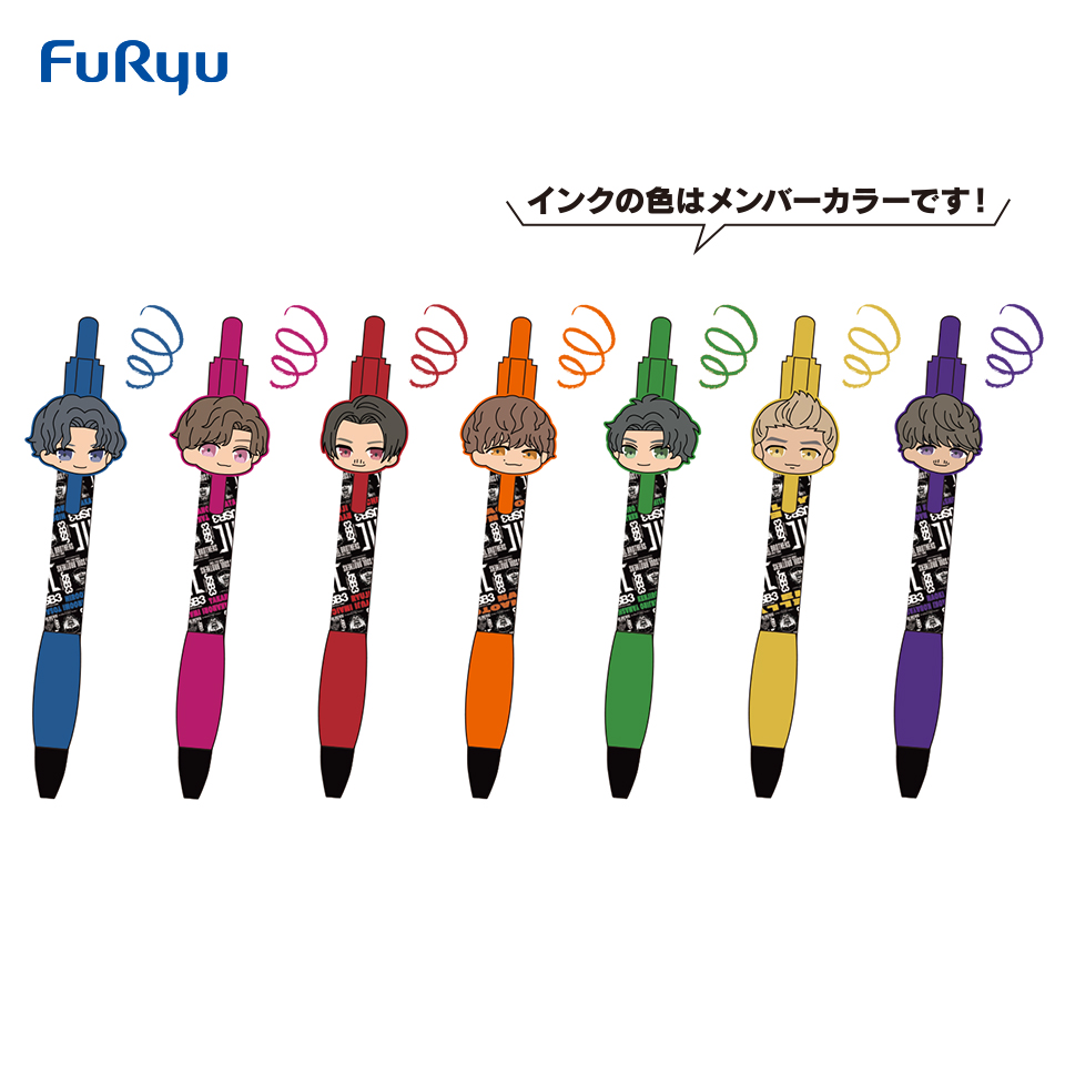 Goton 景品情報 三代目 J Soul Brothers ラバーマスコット付ペン が新登場中 マスコットになったメンバーが超キュート インクの色はそれぞれメンバーカラーになってます 今すぐプレイ T Co 4t2vpwiefe Goton プライズ 三代目