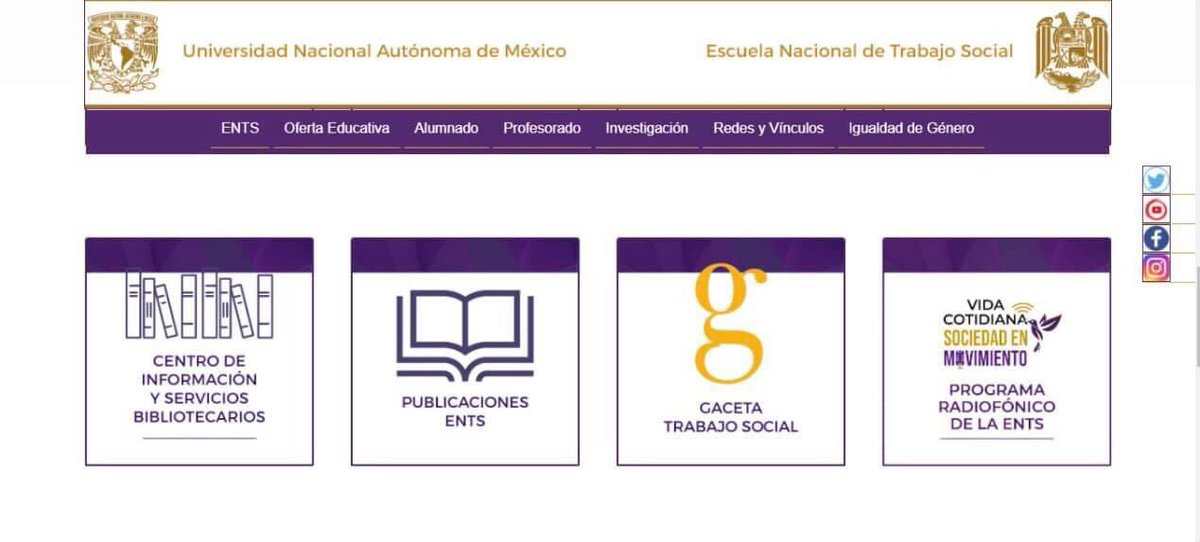 ✅Escucha las transmisiones de “Vida Cotidiana. Sociedad en Movimiento”🔊 📻🗣Todos los viernes a las 16:00hrs en 96.1 FM

▶️ Si te perdiste alguna de las emisiones del programa radiofónico de la ENTS escúchala aquí 👉🏻 trabajosocial.unam.mx