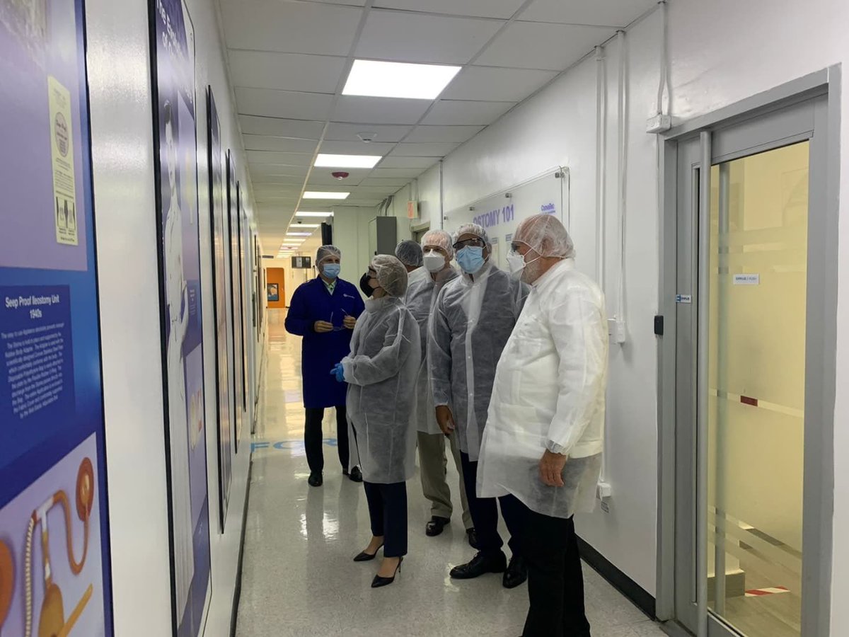 piisard's tweet photo. El día de hoy recibimos la visita de la Sra. @ChristinLaberge Embajadora de #Canadá 🇨🇦 en República Dominicana 🇩🇴  la cual junto a ejecutivos de PIISA visitaron las plantas de #Convatecrd e #Intrapac, https://t.co/bcrWTBn0NY