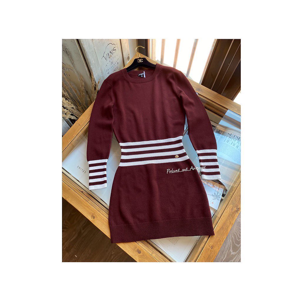 ClubPreloved's tweet photo. #co00001530  #prelovedшанель #prelovedодежда Платье Chanel, новое, размер 40. Шикарный бордово-кирпичный цвет.
Цена 34т https://t.co/XVE68pzs7u