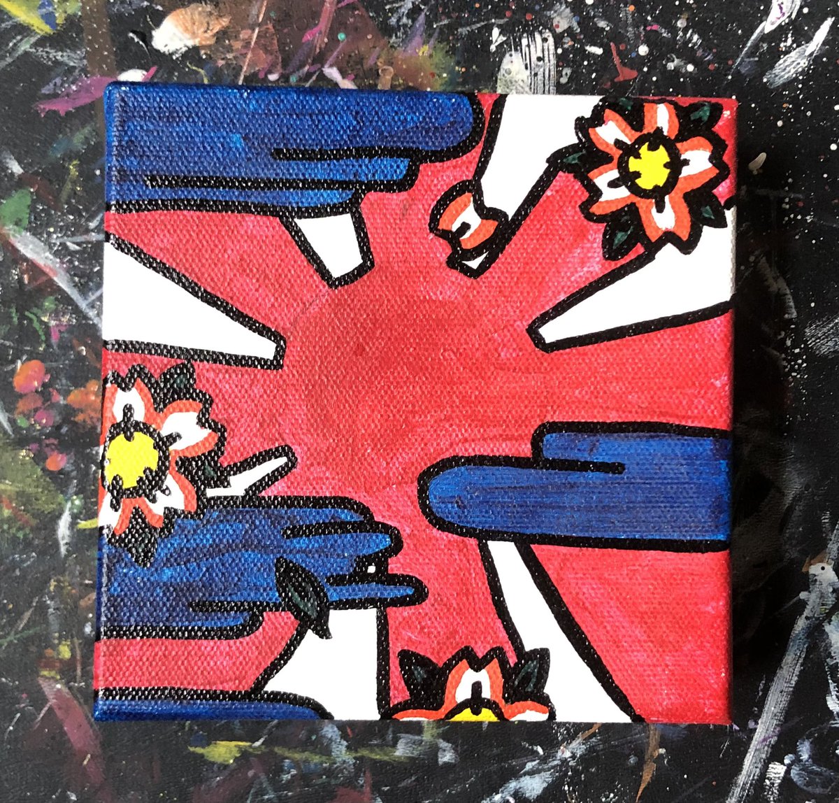 KellyStouffer_1's tweet photo. “Sakura sun”
Acrylic paint and paint pen on 5” by 5” and 1.5” deep canvas. $25.00 ( shipping not included)
#canvas #sakura #cherryblossom #sun #clouds #tattostyle #art #japan https://t.co/MZPv1EtKKh