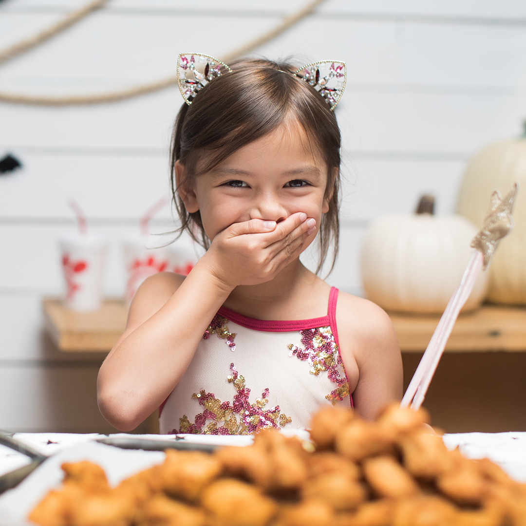 CFACamden's tweet photo. Only treats at your table this Halloween. Order a Catering Tray for your costumed crew. https://t.co/byPlBfujJW