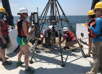 EC Marine Science (@ecmarinescience) on Twitter photo Scientist at Sea: Pathways to the #Geosciences. A new/unique undergrad course <a href="/eckerdcollege/">Eckerd College</a> funded by <a href="/NSF/">U.S. National Science Foundation</a> grant. Hands-on training in field/lab techniques. 3-4 day research cruise #RVWeatherbird II <a href="/FIOTweet/">Florida Institute of Oceanography (FIO)</a> #MarineScience #Geophysics #Geology <a href="/PatrickTSchwing/">Patrick Schwing</a> Scientist at Sea: Pathways to the #Geosciences. A new/unique undergrad course <a href="/eckerdcollege/">Eckerd College</a> funded by <a href="/NSF/">U.S. National Science Foundation</a> grant. Hands-on training in field/lab techniques. 3-4 day research cruise #RVWeatherbird II <a href="/FIOTweet/">Florida Institute of Oceanography (FIO)</a> #MarineScience #Geophysics #Geology <a href="/PatrickTSchwing/">Patrick Schwing</a>