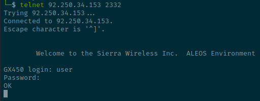 macroform_node's tweet image. 206.138.17.102
92.250.34.153
95.194.44.32

Some #SierraWireless #GX450&apos;s open to the internet with #defaultcredentials 12345... That&apos;s the kind of thing an idiot would have on his luggage!

#cybersecurity #infosec #informationsecurity #infosecresearch #spaceballs #skroobsec