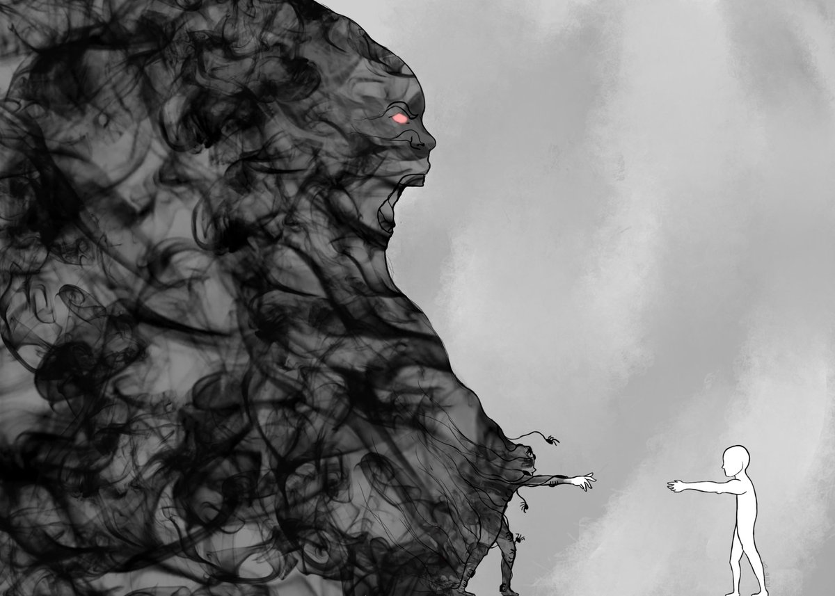 ThreeeTreees's tweet photo. I have another random piece I did, I keep forgetting to post it, I was glad I got to use my smoke brush for this one!!!
.
.
.
#art
#ArtistOnTwitter #digitalart #photoshop #colorart #artwork https://t.co/6sAEdhve5e
