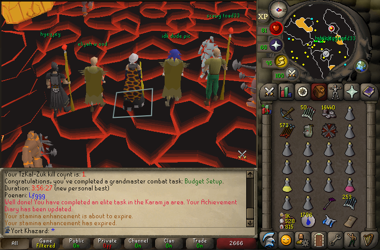 PortKhazard's tweet photo. Group Ironman Infernal cape

with @JukeboxRs @September_OSRS, Hege, and 54n Kappa

Special thanks to all my friends in ZAF https://t.co/kZkiHO5jt4