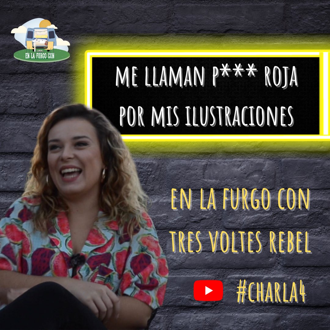 “Sí, he sido víctima de violencia machista. Me llaman puta roja. Tengo miedo cada día.” ¿Qué hay detrás de las ilustraciones de Tres Voltes Rebel?. Esta semana merece la pena ver Enlafurgocon:

youtu.be/abpveInkFMk