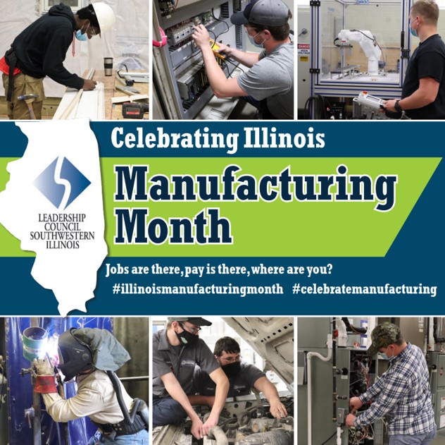 Did you know October is Manufacturing Month? #illinoismanufacturingmonth #celebratemanufacturing