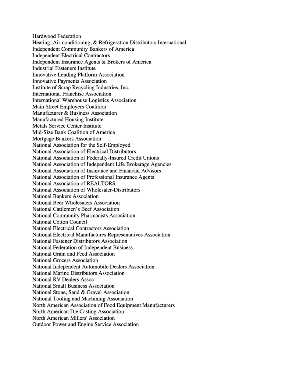 ConsumerBankers's tweet photo. NEW — 100+ leading business &amp; financial groups wrote to @SenSchumer, @LeaderMcConnell, @SpeakerPelosi &amp; @GOPLeader reaffirming their opposition to a Treasury proposal that would give the IRS sight into almost every American and small business account at a financial institution. https://t.co/psvb5qPE8I
