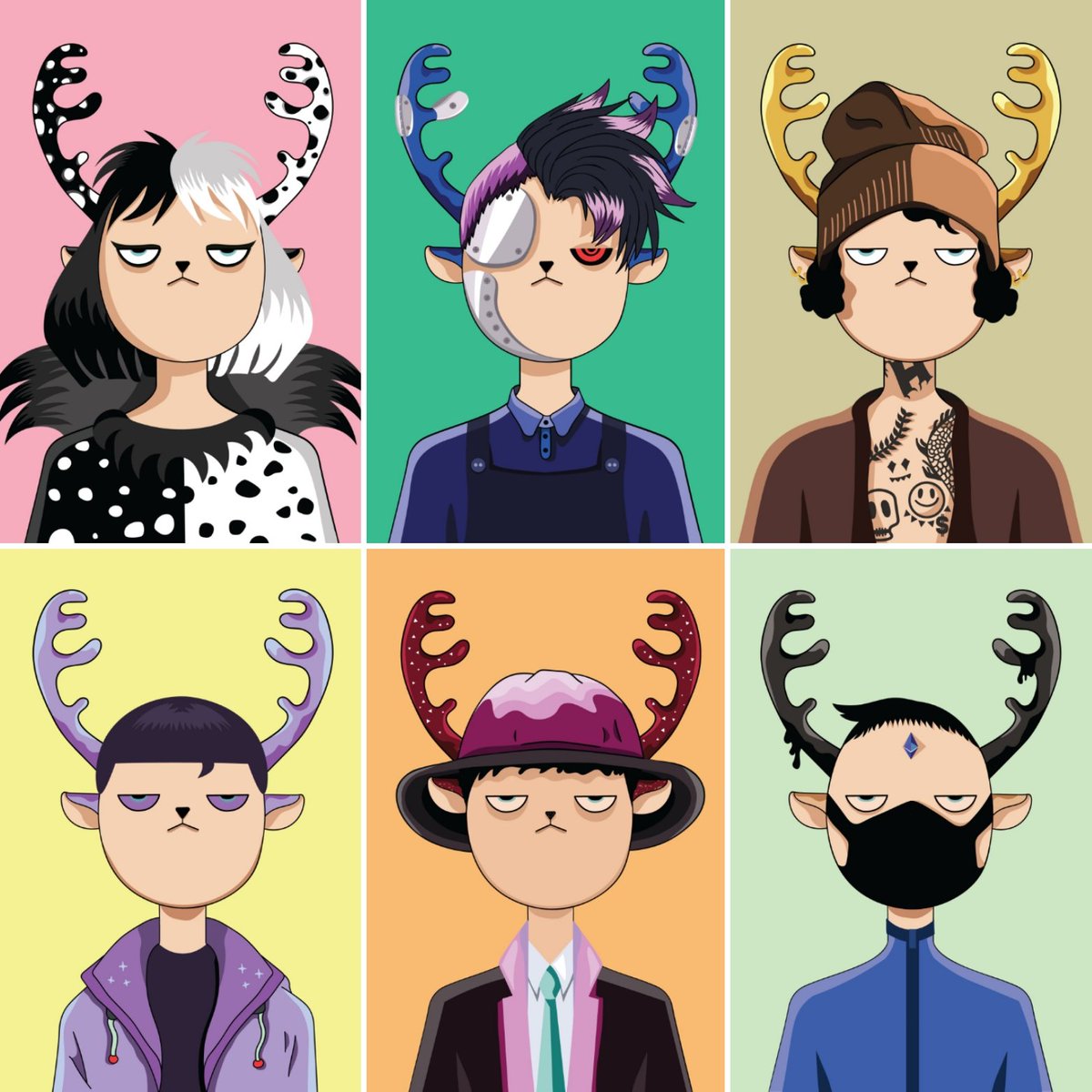 Reindeer collection
They're spy. Available now 🔥
Price : 0.03 ETH 
No Gas. Link 👇🏻👇🏻
opensea.io/collection/cry…
Enjoy !😘
 #nft #nftcollector #nftcollection #nftart #nftportrait #nftart #nftartist #crypto #nftcommunity #nfts #nftcollectors #NFTcollectible