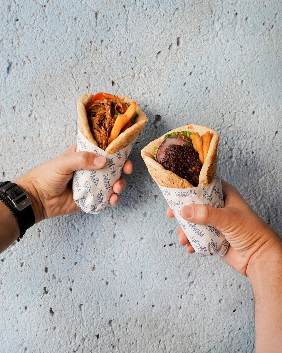 Find your favorite!  🌯💙🌯 
Take out, or order in, the taste will never disappoint!  😋 😍 

#SalonikiGreek #FreshGreekFood #Pita #Souvlaki #Greek