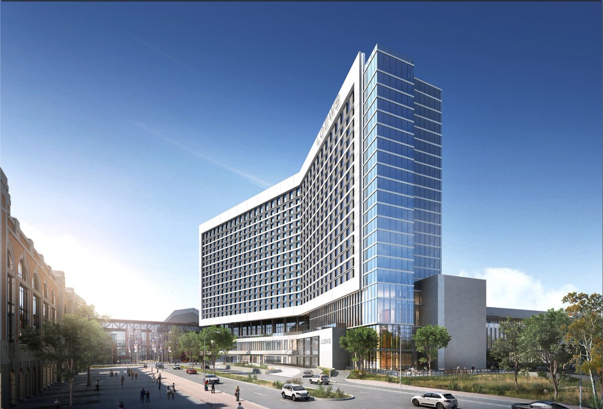cordishco's tweet photo. The groundbreaking of the 888-room Loews Arlington Hotel &amp; Convention Center is an important next step in our commitment to create a world-class, mixed-use development in the #ArlingtonTX Entertainment District that began with the opening of @tx_live and Live! by Loews hotel. https://t.co/PoMtRFcf7j