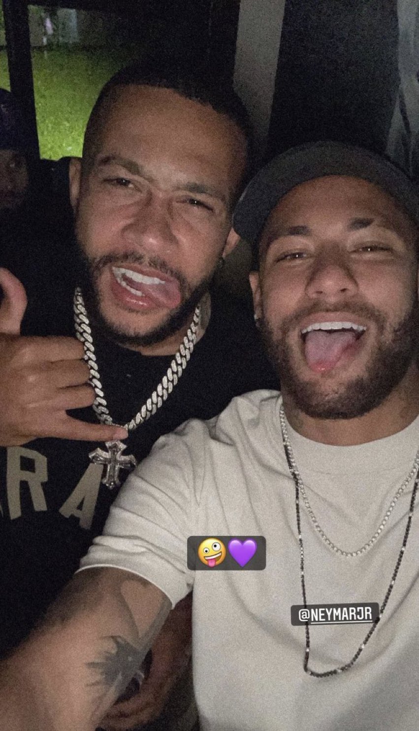 Sports Share on Twitter: "⚽️ Meмphis Depay x Neyмar JR ???????? #FCB #PSG https://t.co/nMNHMM2TL4" / Twitter