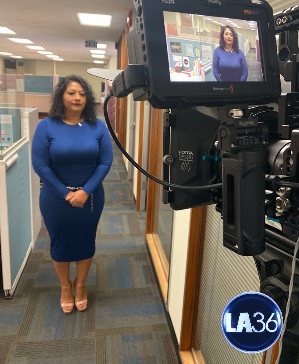 LA36TV's tweet photo. Behind the Scenes with LA36!
•
My Job in 60seconds is back! We can’t wait to share with you what Elizabeth from LA County Department of Children and Family Services does😃 So stay tuned!🎥🦠
•
•
#la36 #lacounty #myjobin60seconds #quinceañera #dcfstrong #dcfs #myofficefortheday https://t.co/HqL4zP5Pso