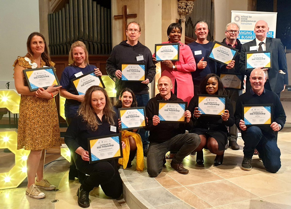 WHAT AN EVENING!! 
Thanks to all our students, speakers and <a href="/steverandallUK/">Steve Randall</a> for such a special celebration 🥳

Nikki, Head of SSE Hampshire message to the latest cohort:
"Be bold &amp; proud of what you are doing...don't wait for anyone's permission to make a difference"
#SSEHAMP21